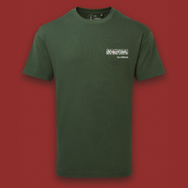 Wear Unconventionall Green t-shirt - The Quiet One
