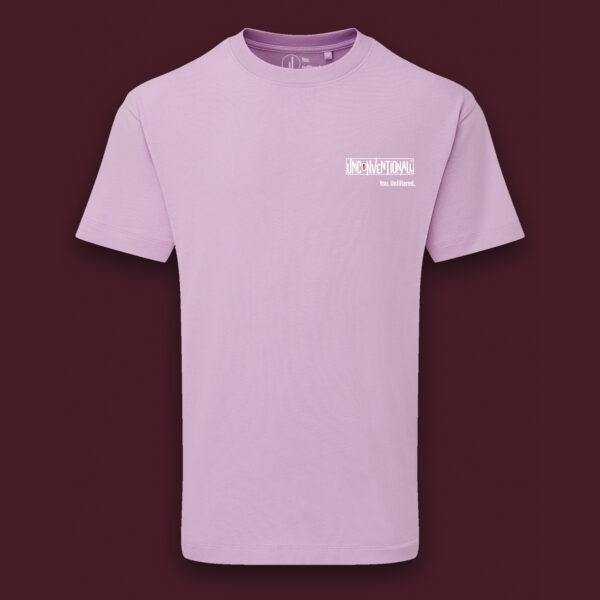 Wear Unconventionall Lavender t-shirt - The Quiet One