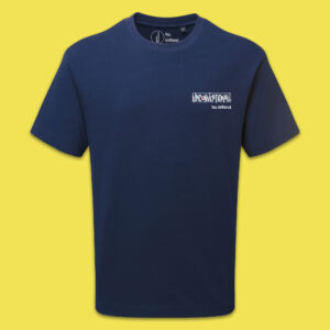 Wear Unconventionall Navy t-shirt - The Quiet One