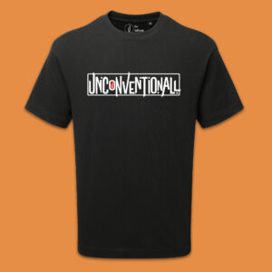 Wear Unconventionall Black t-shirt - The Loud One