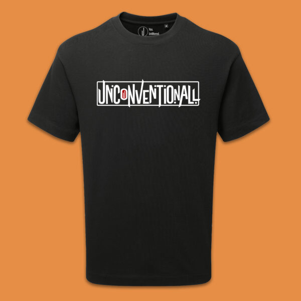 Wear Unconventionall Black t-shirt - The Loud One