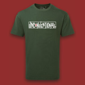 Wear Unconventionall Green t-shirt - The Loud One