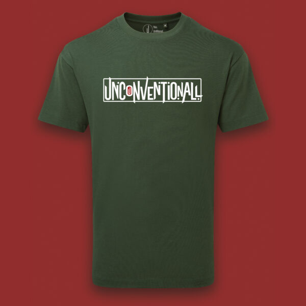 Wear Unconventionall Green t-shirt - The Loud One