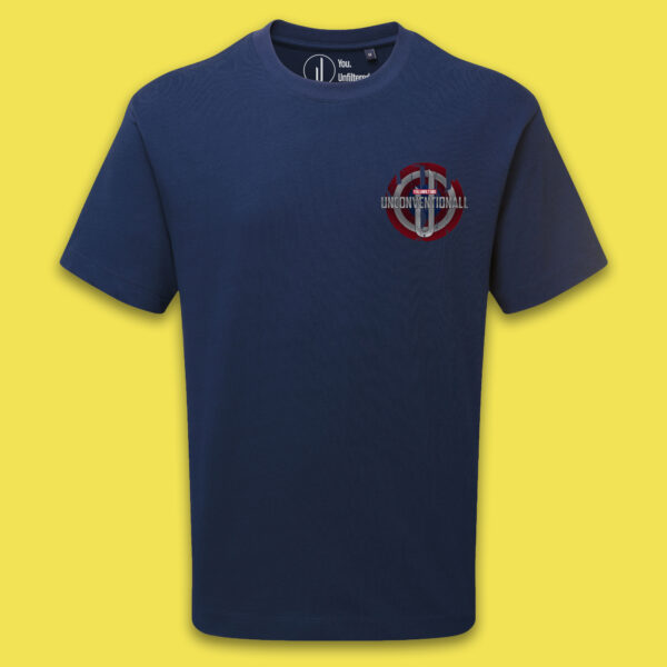 Wear Unconventionall Navy t-shirt - The Resilient One
