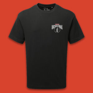 Wear Unconventionall Black t-shirt - The Unsung One