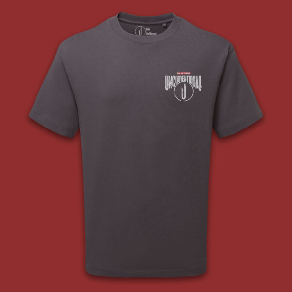 Wear Unconventionall Charcoal t-shirt - The Unsung One