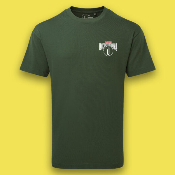 Wear Unconventionall Green t-shirt - The Unsung One