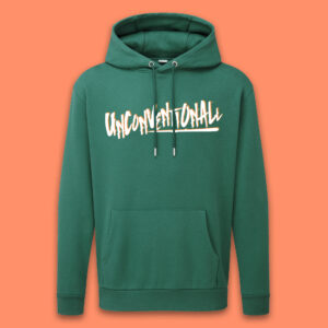Wear Unconventionall Hoodie - The Louder One - Green