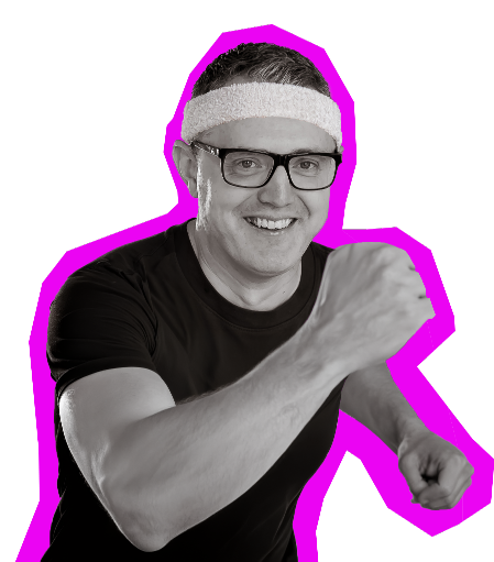 Andy looking ready for action